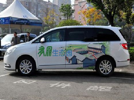 广水市户外车贴喷绘如何保持效果?